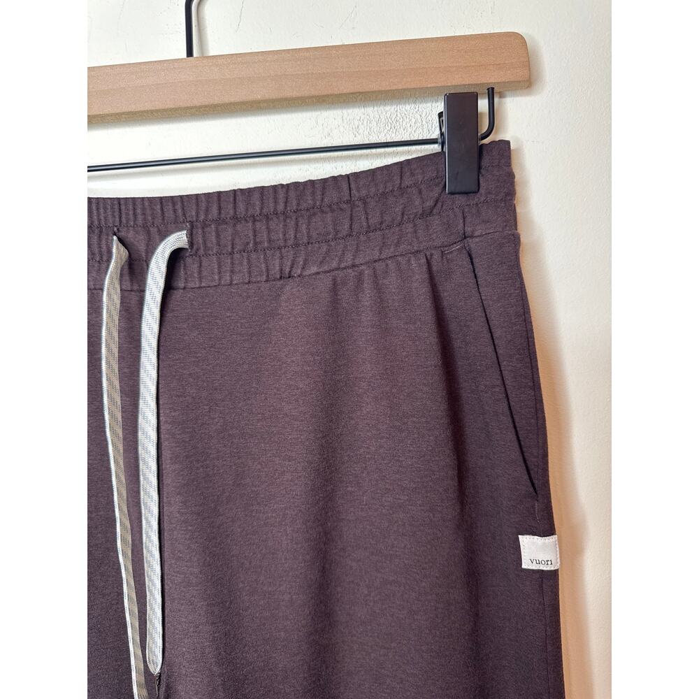 VUORI Halo Essential Wideleg Pant Heathered Brown Style VW4023 Size Medium - Picture 6 of 8